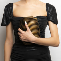 Bern Clutch in Gold