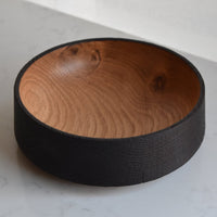 Koben Bowl in Oak with Yakisugi Finish