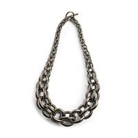Magna Necklace in Gunmetal