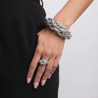 Magna Bracelet in Gunmetal