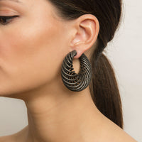Memento Earrings 2 in White Gold