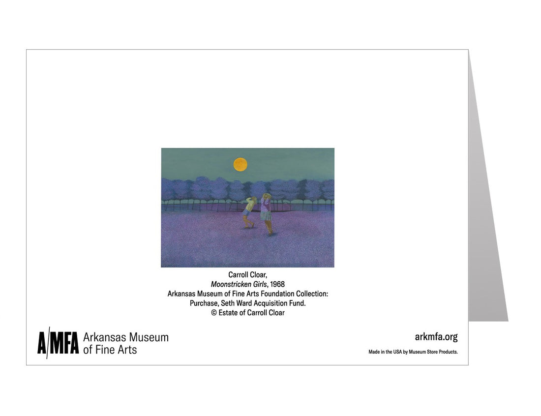 Moonstricken Girls Notecard