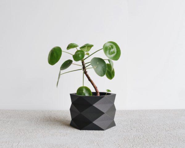 Mini Black 3D Planters