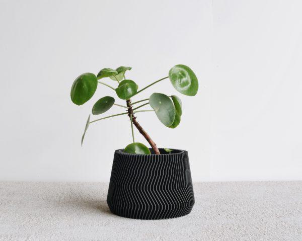 Mini Black 3D Planters