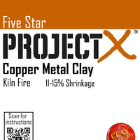 Project X Copper Clay- 100 grams
