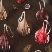 Fald Silk Blend Ornament Set of 2