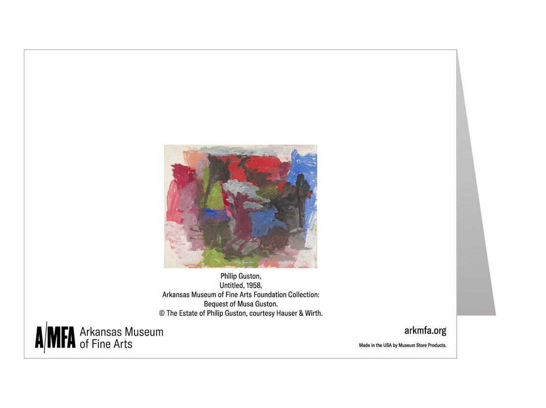 Untitled by Philip Guston Notecard