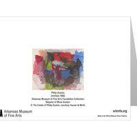 Untitled by Philip Guston Notecard