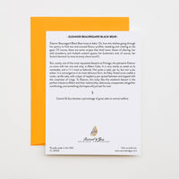 Eleanor Beauregard Black Bear Note Card