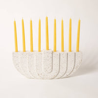Menorah | White Terrazzo