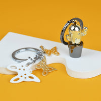 Butterfly Keyring