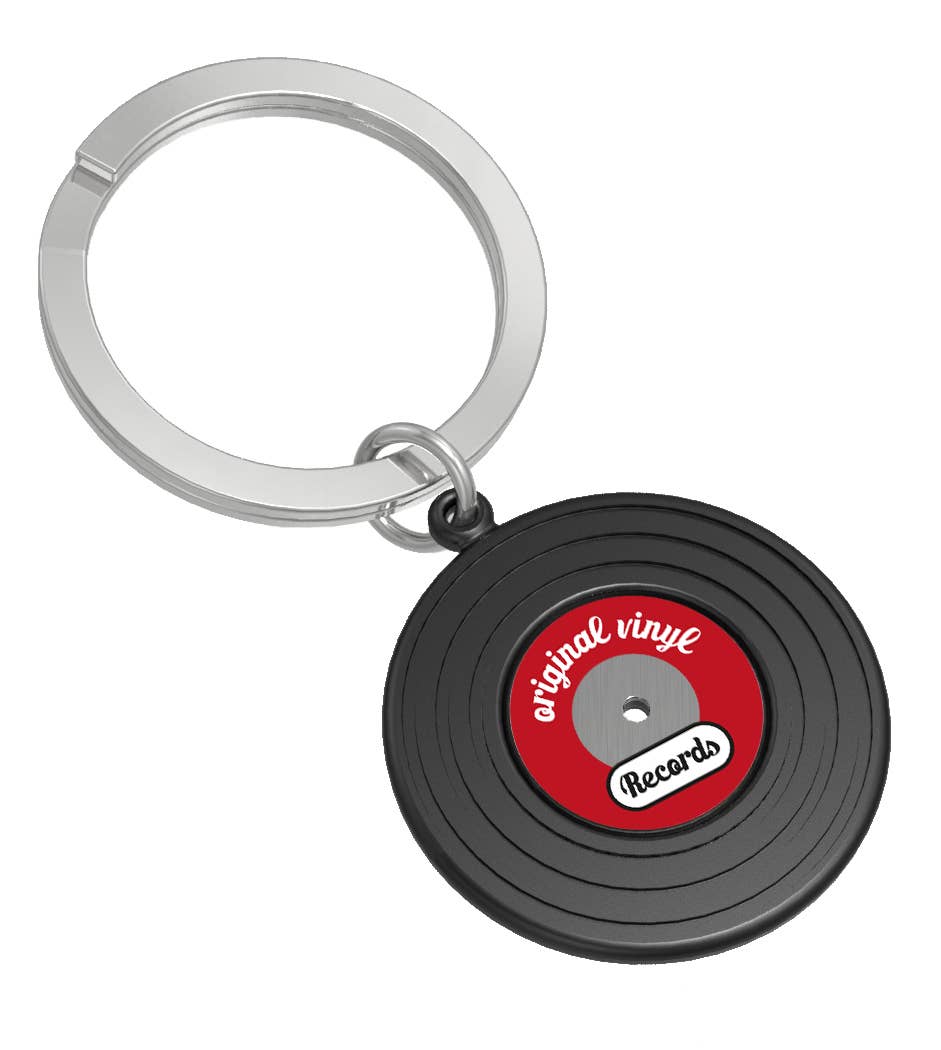 Vinyl Record Keyring
