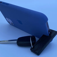Bog Oak Keyring Phone Holder