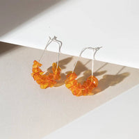 Leona Orange Drops: 14K Gold Filled