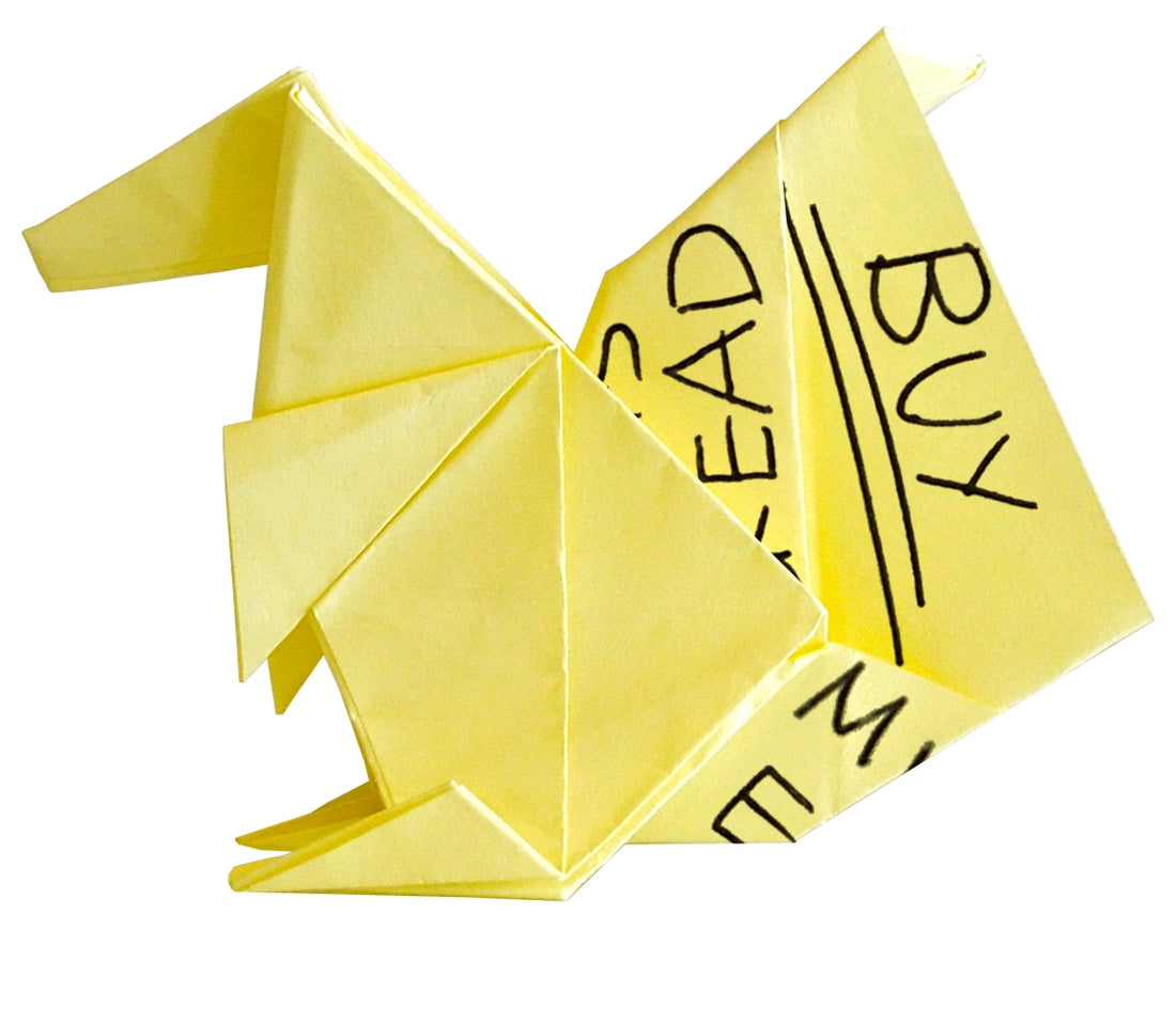 Origami Sticky Note Pad