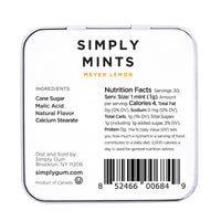 Simply Mints - Meyer Lemon