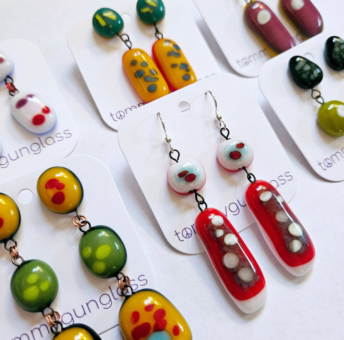Color Pop Dangly Earrings