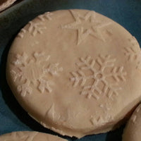 Embossed Snowflake Rolling Pin