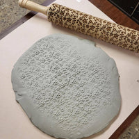 Flourish Embossed Rolling Pin