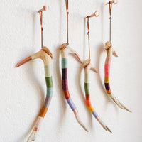 XS Axis Wool Wrapped Deer Antler with Copper