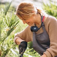 Black Wearable Hands Free Neck Fan