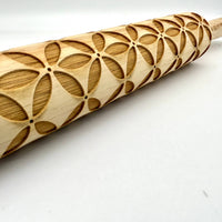Orange Peel Embossed Rolling Pin