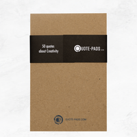 50 Creativity Quotes Notepad