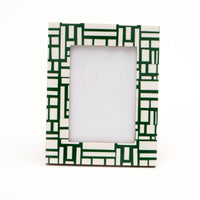 Geometric Inlay Photo Frame 5x7"