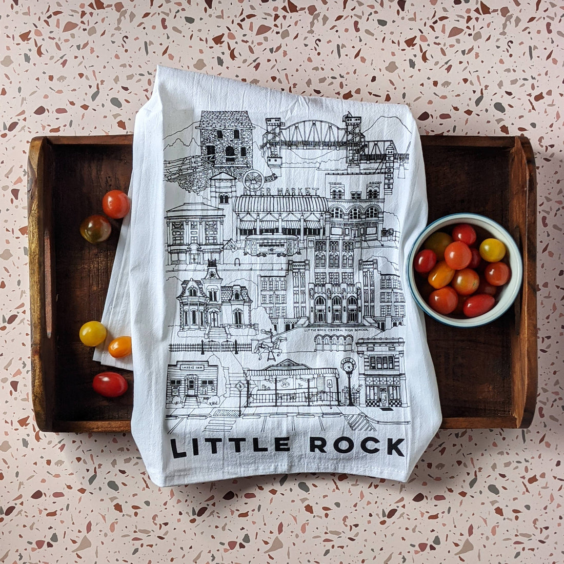 Little Rock Tea Towel