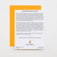 Tomorrow Northfield Jackalope Note Card