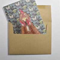Chicken Note Card
