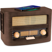 Fuse VINT Retro Radio with Bluetooth & Wireless Charger