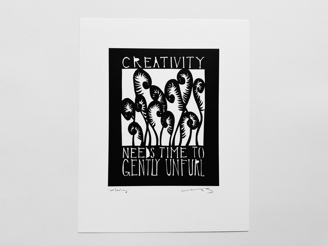 Unfurling Print