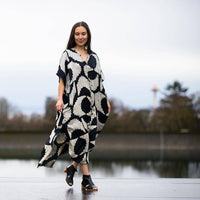 Sunset Block Print dress
