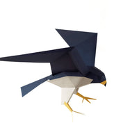 Peregrine Falcon 3D Paper Figure Kit