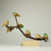 Family of Love Birds Sculpture