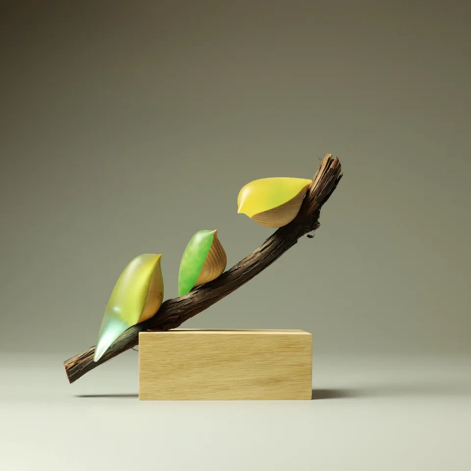 Family of Birds Sculpture 52