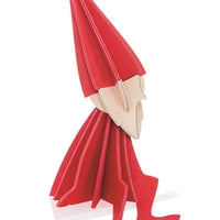 Wooden Elf Bright Red