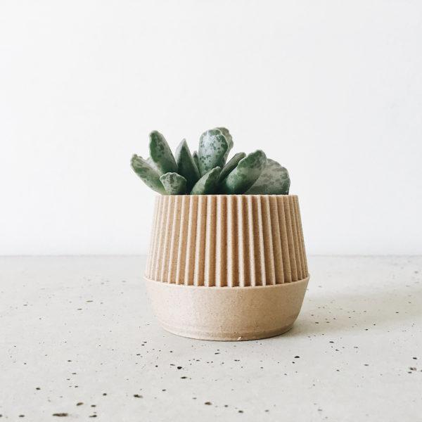 Mini Natural 3D Planters