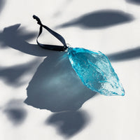 Aqua Blue Sedra Ornament