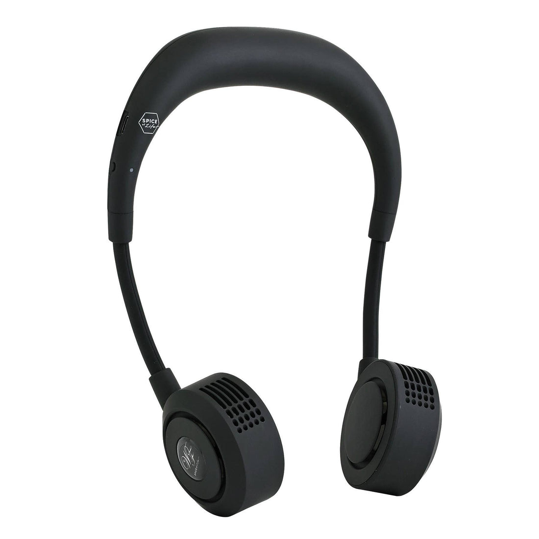Black Wearable Hands Free Neck Fan