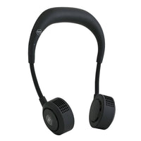 Black Wearable Hands Free Neck Fan