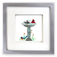 Brushed Silver Frame