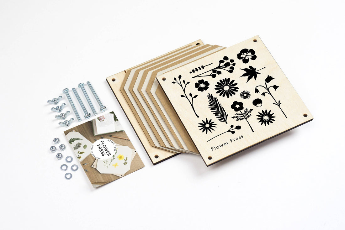 Flower Press- Silhouette