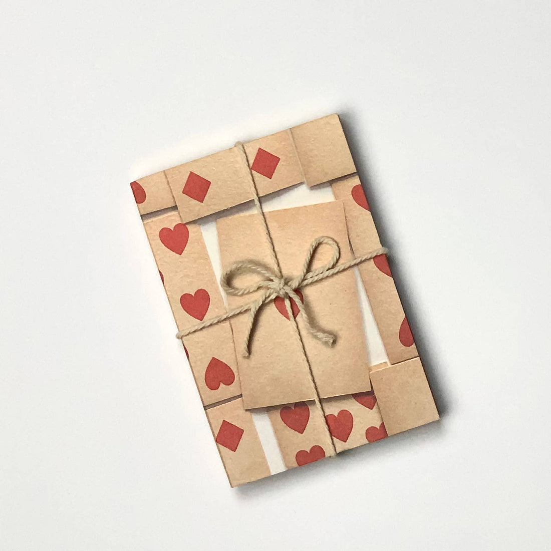 Gold-Edged Playing Cards Jotter (Set of 2)