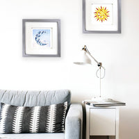 Brushed Silver Frame