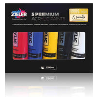 Acrylic Paints Set of 5