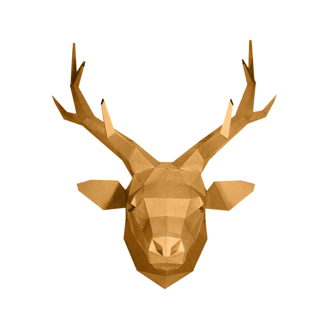 Limited Edition Gold Deer Head Wall Art