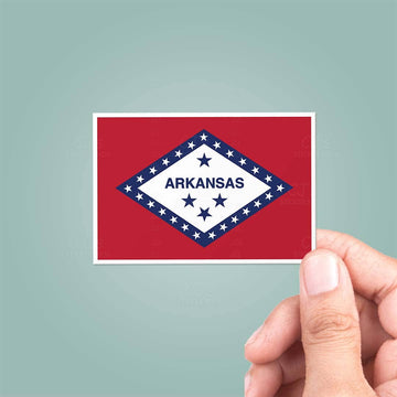 Arkansas State Flag Sticker
