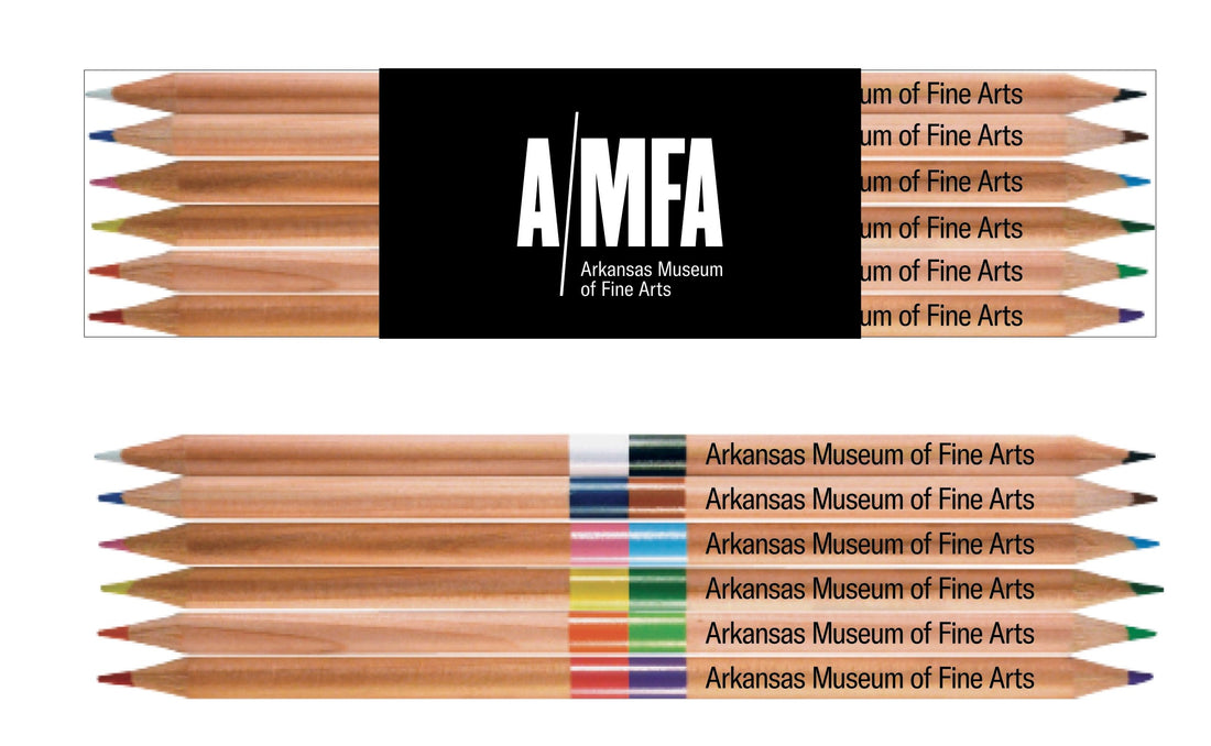 AMFA Set of 6 Dual Color Pencils